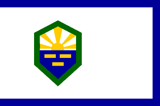 The official Colorado Springs flag.