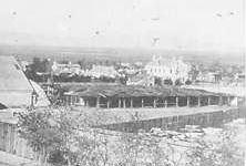 Bowery, with Old Tabernacle to left