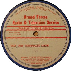 16-inch Radio Transcription Disk